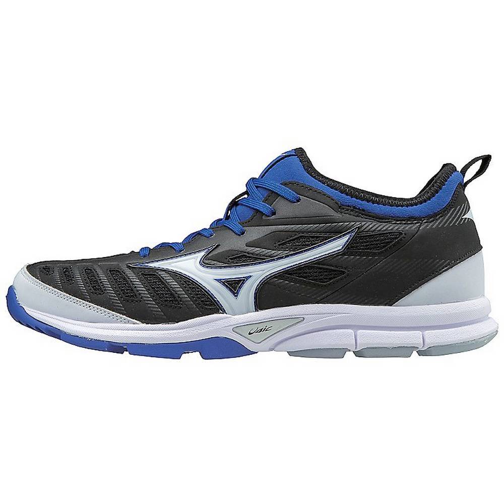 Mizuno Player’s Trainer 2 Turf - Erkek Beyzbol Ayakkabısı - Siyah/Kraliyet Mavisi Türkiye (SXYGUI-43